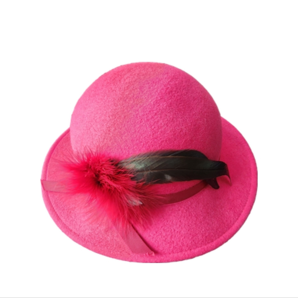 Vintage felt hat M'Sieur Leon